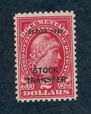 Drbobstamps Us Scott Rd55 Lh Documentary Revenue Stamp Cat $55