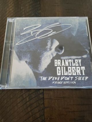 Brantley Gilbert Signed Cd " The Devil Don 