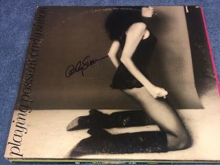 Carly Simon Signed Autographed Playing Possum Record Album Lp