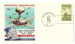Fluegel Cover Operation Crossroads Atomic Bomb Test 6/30/1946