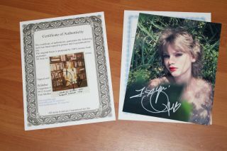 Taylor Swift Photograph Signed 8 X 10 & Polariod Signed 7 Each Has