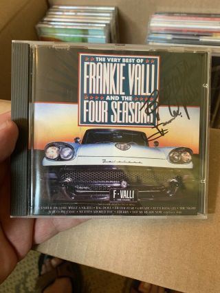 Frankie Valli & The Four Seasons The Best Of Signed Autographed By Frankie Valli