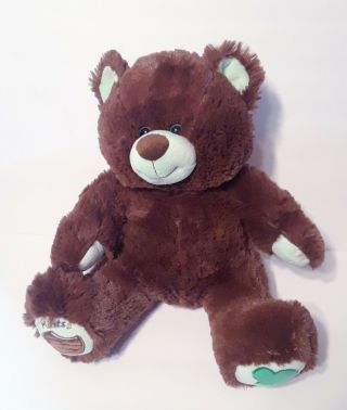 Build A Bear Girl Scout Cookies Thin Mints Plush Teddy Bear Brown Stuffed Animal