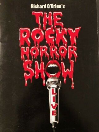 " The Rocky Horror Show " Broadway Show Program