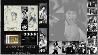 Fist Of Fury Press Photo Set With Presentation Envelope And 35 Mm Film Cell