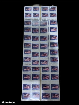 Usps Us Flag 2018 Forever Stamps - Book Of 100