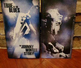 Johnny Winter - True To The Blues The Johnny Winter Story 4 Cd Box Set With Book