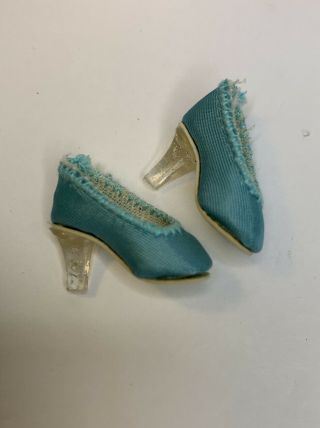 Madame Alexander 10 " Portrette Doll Blue Satin Heels Shoes