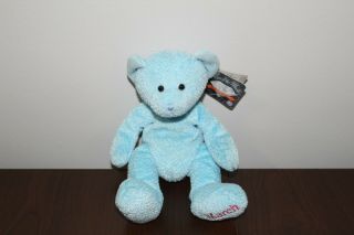 Russ Berrie — March Teddy Bear Plush Stuffed Animal Toy Birthday