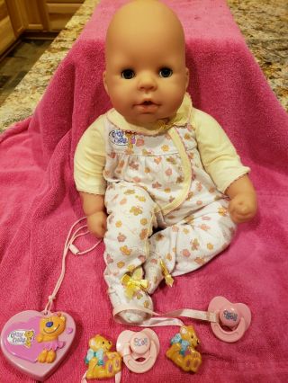 Zapf Creation Baby Chou Chou Doll W/pacifier Cries And Coos