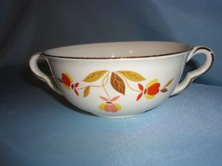 Hall Jewel Tea Autumn Leaf Cream Soup Bowl