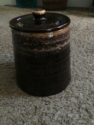 Monmouth Pottery Cookie Jar