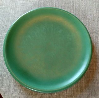 Catalina Island Pottery Green 10 " Dinner Plate