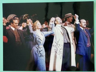 Brian Stokes Mitchell Marin Mazzie Signed /inscribed Photo Broadway Ragtime 1998