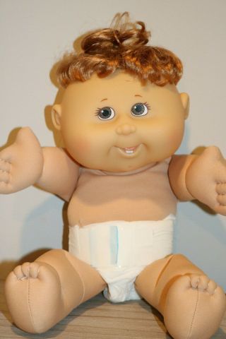 Cabbage Patch Kids Play Along Pa - 14 Sb/brown Babies Girl Doll 14 Inch