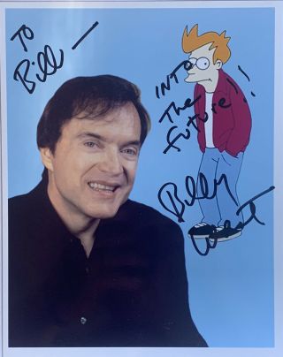 Signed Billy West Autographed 8x10 Color Photo Voice Of Fry In Futurama