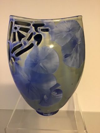 Frank Neef 6.  5” Vase,  Signed