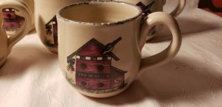 Home & Garden Party Stoneware Coffee Mugs 