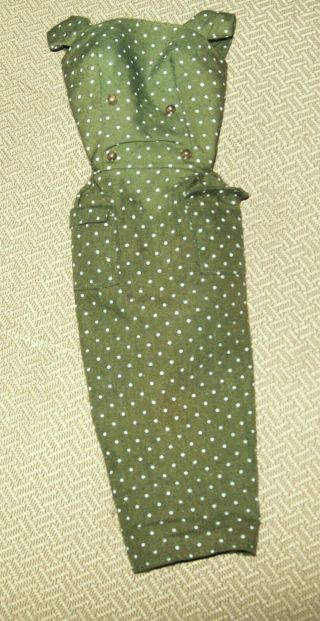 Vinage Barbies Fashion Pak Sheath With Gold Buttons & Also On The Go Fashion Pak