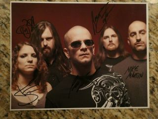 All That Remains Metal Band Signed Photo.  Ships Out Asap