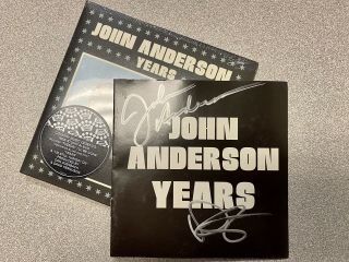 John Anderson Years Signed Cd Autographed By John & Dan Auerbach Black Keys