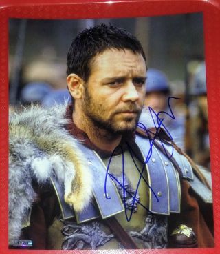 Russell Crowe Hand Signed Autographed Photo 8 X 10 W/holo Gladiator