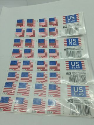 USPS US Flag 2018 Forever postage Stamps (80), .  (44 value. ) 2