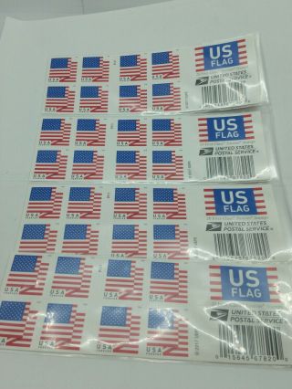 USPS US Flag 2018 Forever postage Stamps (80), .  (44 value. ) 3