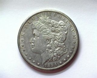 1894 - S Morgan Silver Dollar Near Choice Uncirculated Rare Keydate