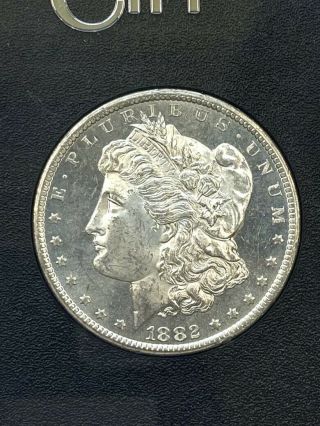 Ngc Ms62pl 1882 - Cc Gsa Morgan Dollar.  Choice Bu.  Nr.