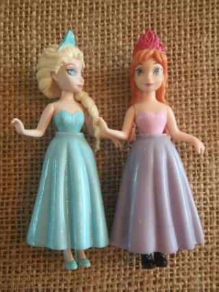 Polly Pocket Disney Princess Elsa & Anna Frozen Set P99