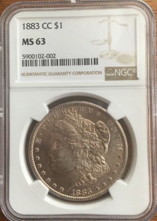 1883 - Cc Morgan Silver Dollar,  Gorgeous A Collector Must Have
