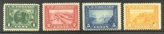 U.  S.  397 - 400 - 1913 - 15 1c - 10c Pan - Pacific ($206)