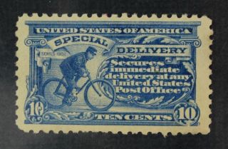 Ckstamps: Us Special Delivery Stamps Scott E9 10c Nh Og Pinhole Tiny Thin