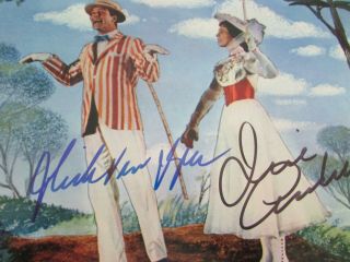 Julie Andrews & Dick Van Dyke Mary Poppins 8x10 Photo No 3