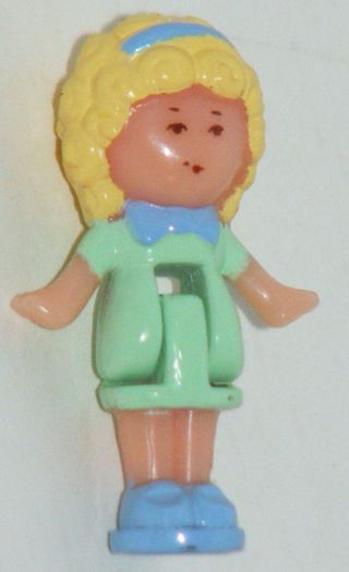 Vintage 1990 Polly Pocket Doll Figure Only From The Pretty Hair Set Playset