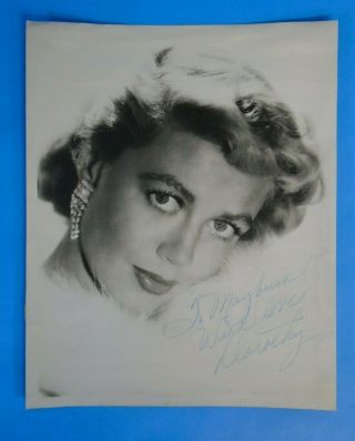 Dorothy Malone Autographed Signed Photo Classic Hollywood Actress
