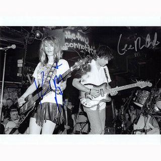 Lee Ranaldo & Kim Gordon - Sonic Youth (59388) Autographed In Person 8x10 W/