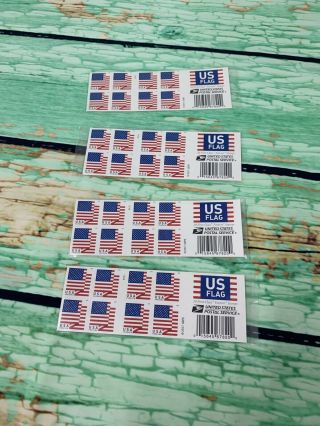 Usps Us Flag 2018 Forever Postage Stamps (80), .