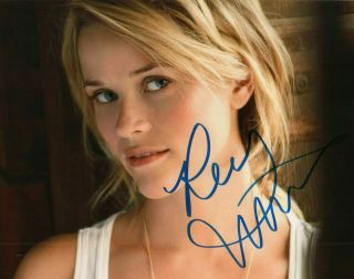 Autographed Reese Witherspoon Signed 8 X 10 Photo Really