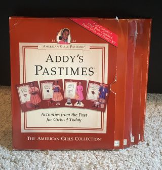 Pleasant Company American Girl Addy’s Pastimes Book Set Partially 1993