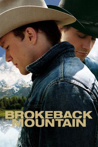 " Brokeback Mountain ".  Heath Ledger.  Classic Movie Poster Various Sizes