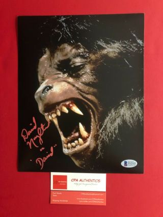 David Naughton American Werewolf In London Signed 8x10 Beckett