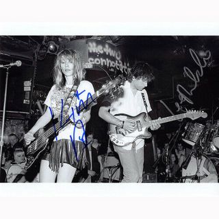 Lee Ranaldo & Kim Gordon - Sonic Youth (59389) Autographed In Person 8x10 W/