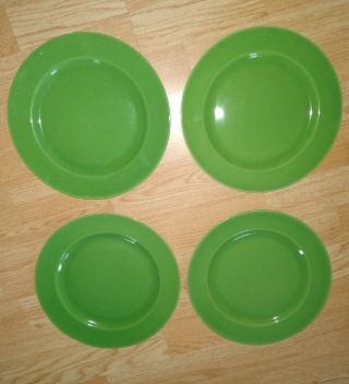 Franciscan El Patio Dinner Plates Set Of 4 Green