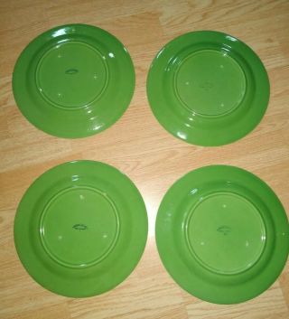 Franciscan El Patio Dinner Plates Set of 4 Green 2