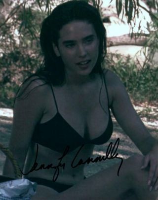Jennifer Connelly Autographed 8x10 Photo Really Signed Photo And