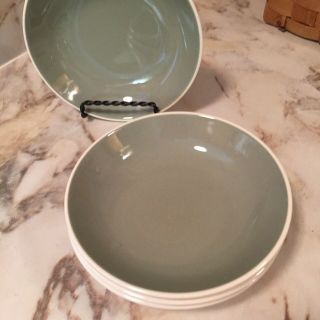 Harkerware Celadon Ivy 6 Inch Berry Bowls Set Of Four