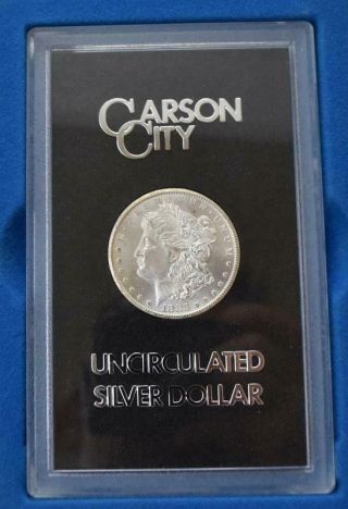1883 - Cc Gsa Morgan Silver Dollar $1 Box &