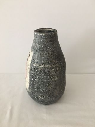 Vintage 1960’s Mid Century Pottery Ceramic Art Vase Italy 2